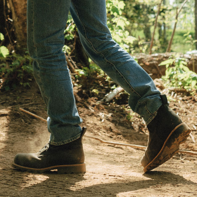 Featured Style: Men’s Super DNA 6" Waterproof Lace-Up in Charcoal (black). Shop this style.